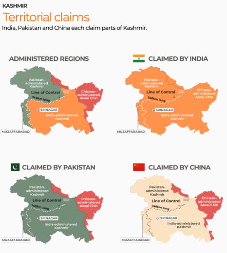 Kashmir maps